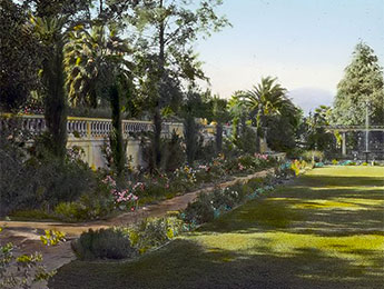 Un sublime jardin en Californie, illustrant un objet sonore de Boris Billier pour Magazine Aléatoire.