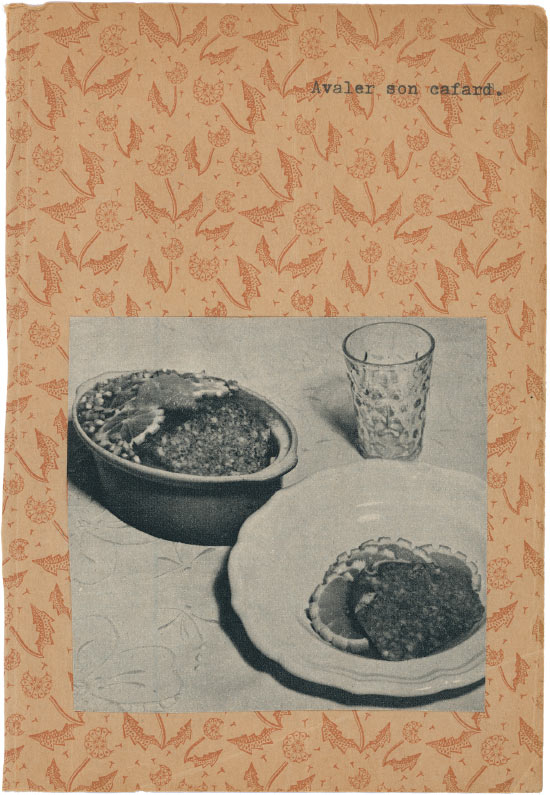 Mâcher, avaler, digérer ! Une série de collages de Corinne Deniel pour Magazine Aléatoire.